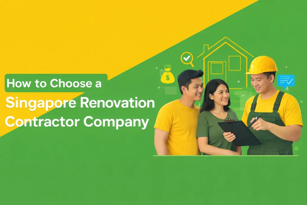 How to Choose a Singapore Renovation Contractor Company