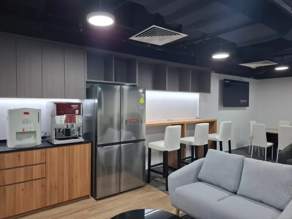Residential Renovation with fridge