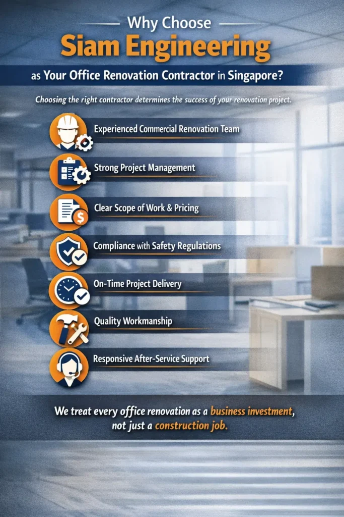 Why choose Siam for office renovation